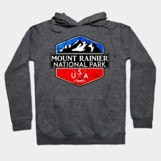 MOUNT RAINIER NATIONAL PARK WASHINGTON 1899 HIKING CAMPING CLIMBING Hoodie